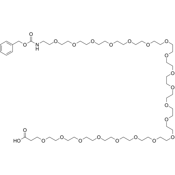 Cbz-N-amido-PEG20-acid