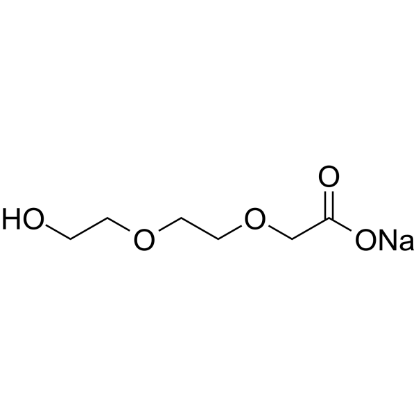 Hydroxy-PEG2-CH2COONa(Synonyms: HO-PEG2-CH2COONa)