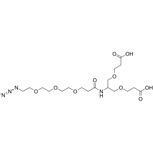 2-(Azido-PEG3-amido)-1,3-bis(carboxylethoxy)propane