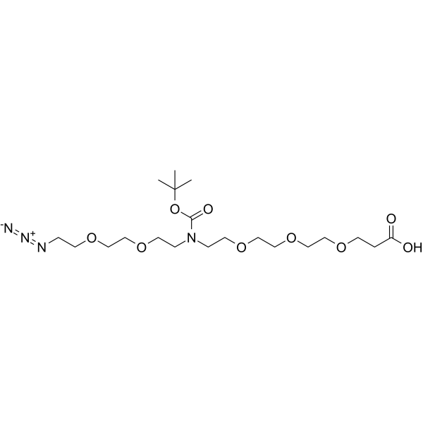 N-(Azido-PEG2)-N-Boc-PEG3-acid