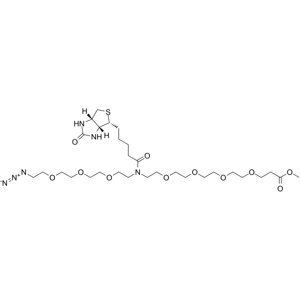 N-(Azido-PEG3)-N-Biotin-PEG4-methyl ester