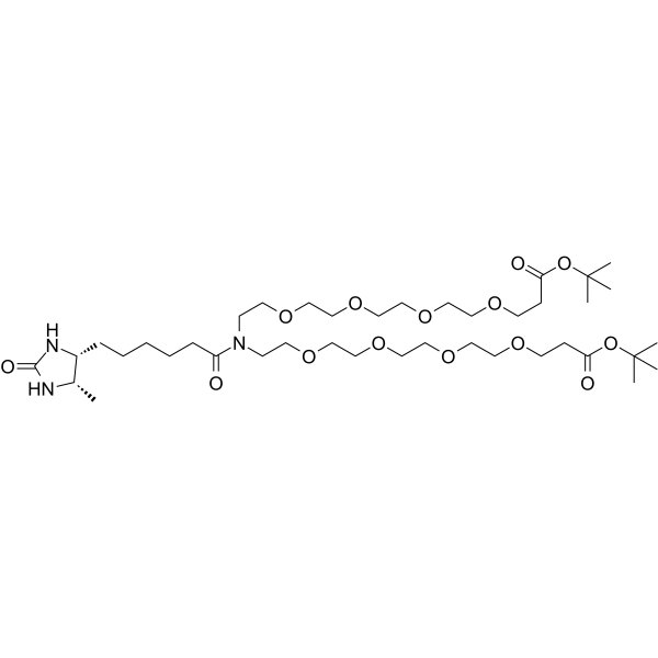 N-Desthiobiotin-N-bis(PEG4-t-butyl ester)