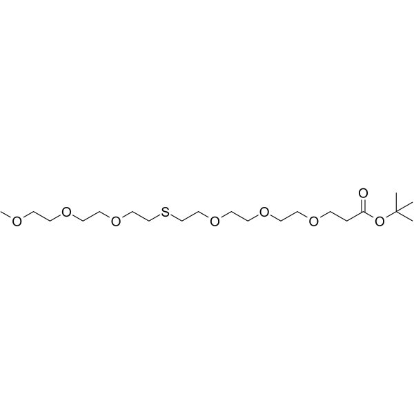 m-PEG3-S-PEG3-Boc