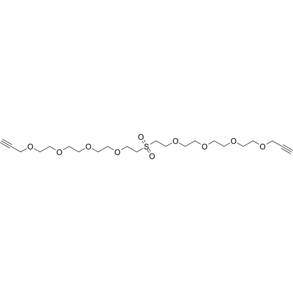 Propargyl-peg3-sulfone-peg3-propargyl