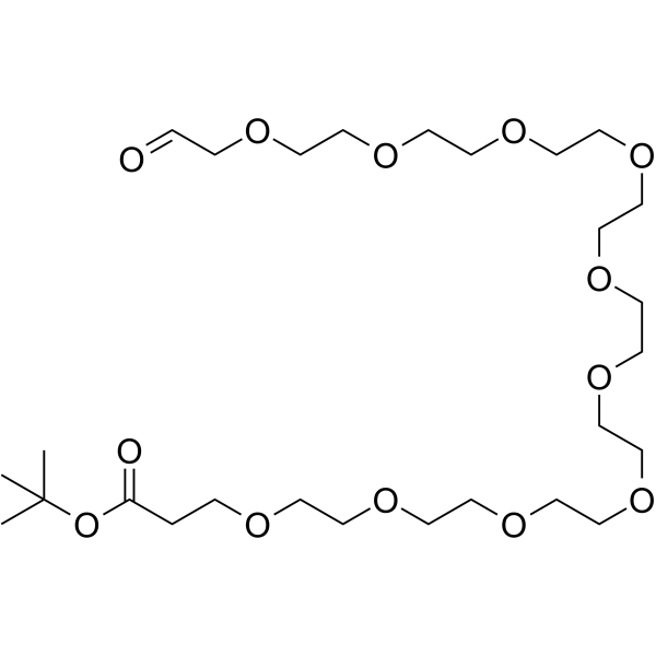 Ald-CH2-PEG10-Boc