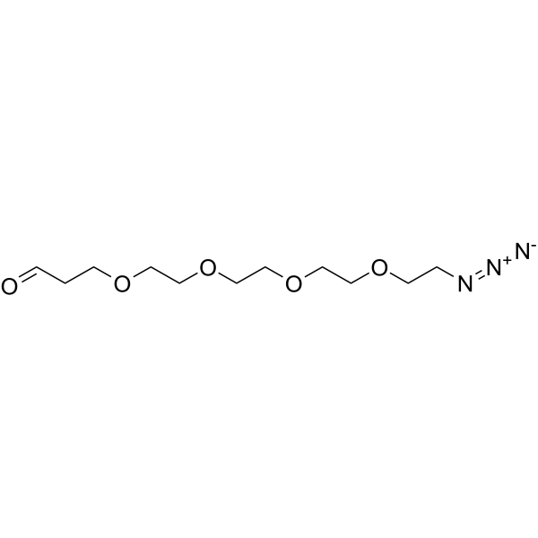 Ald-C2-PEG4-azide(Synonyms: N3-PEG4-CH2CH2CHO)