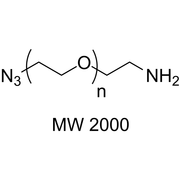 Azide-PEG-amine (MW 2000)