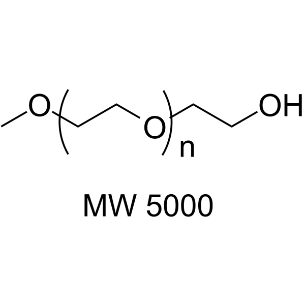 m-PEG-OH (MW5000) Chemical Structure m-PEG-OH (MW5000)