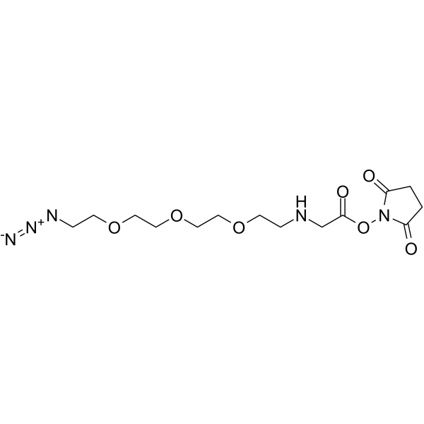 Azido-PEG3-aminoacetic acid-NHS ester