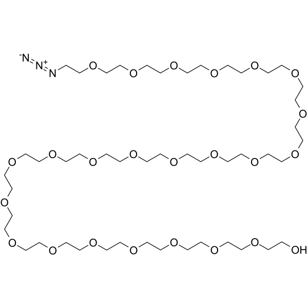 Azido-PEG24-alcohol Chemical Structure Azido-PEG24-alcohol