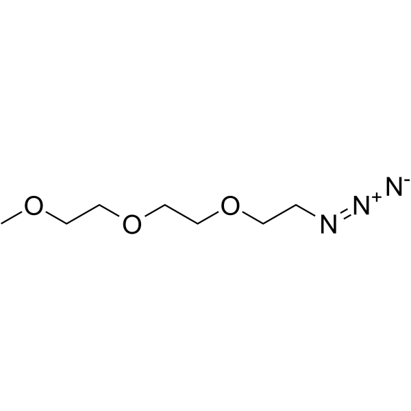 m-PEG3-azide Chemical Structure m-PEG3-azide