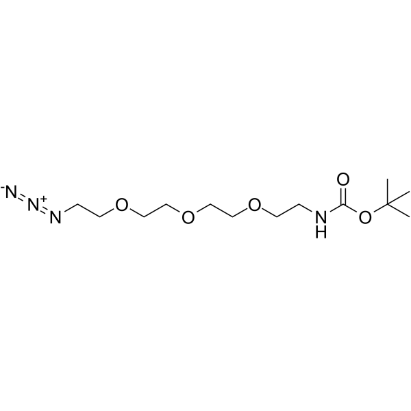 Boc-N-Amido-PEG3-azide