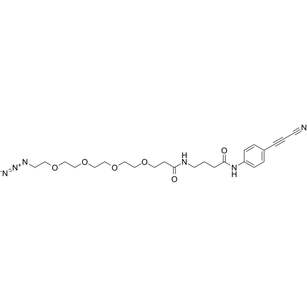 APN-C3-PEG4-azide Chemical Structure APN-C3-PEG4-azide