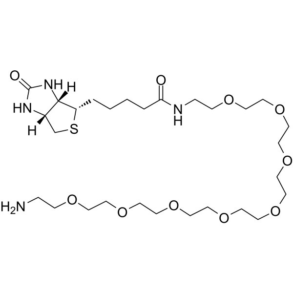Biotin-PEG8-amine