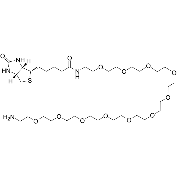 Biotin-PEG11-amine