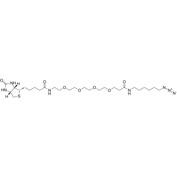 Biotin-PEG4-Amide-C6-Azide