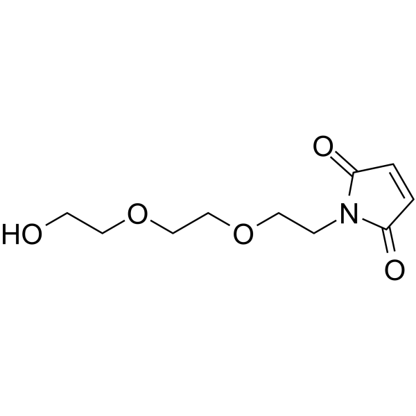 Mal-PEG3-alcohol Chemical Structure Mal-PEG3-alcohol