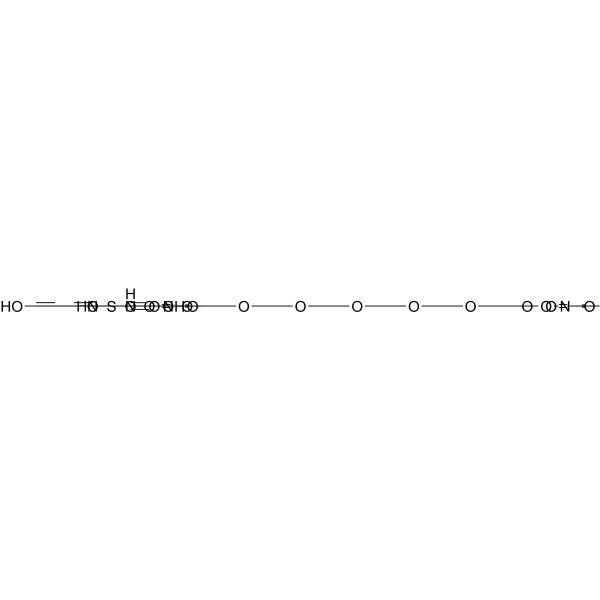 Fluorescein-PEG6-bis-NHS ester