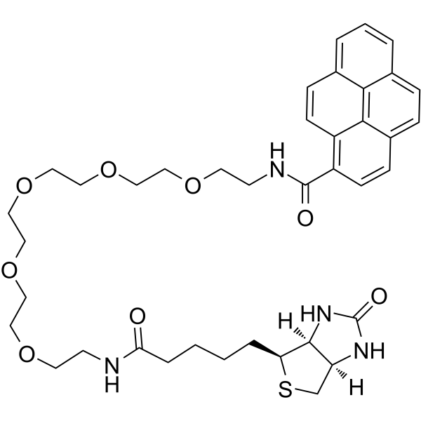 Pyrene-PEG5-biotin