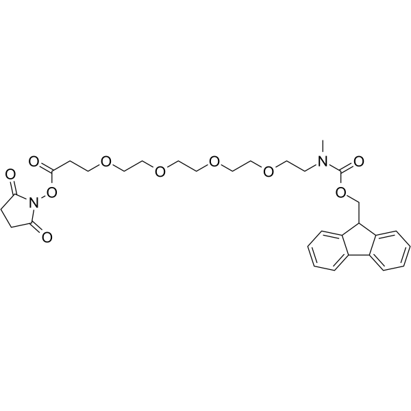 Fmoc-NMe-PEG4-NHS ester