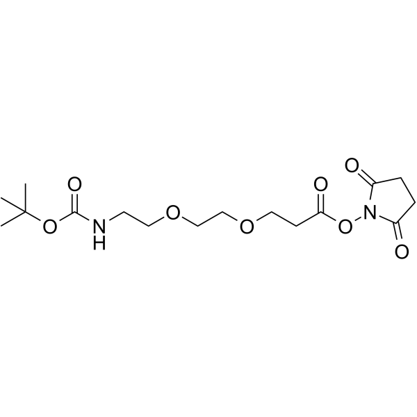 Boc-NH-PEG2-C2-NHS ester