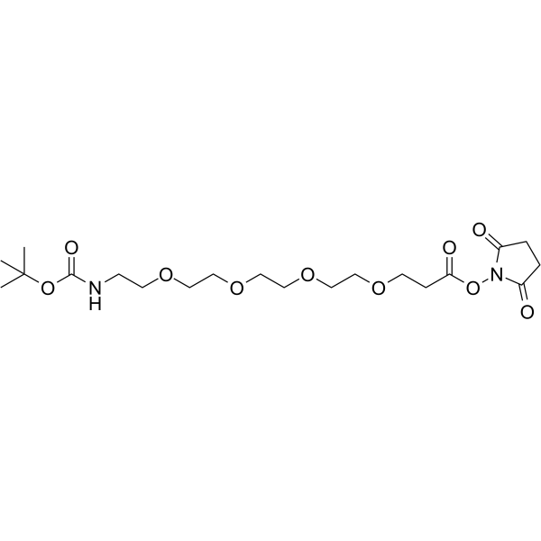 Boc-NH-PEG4-NHS ester