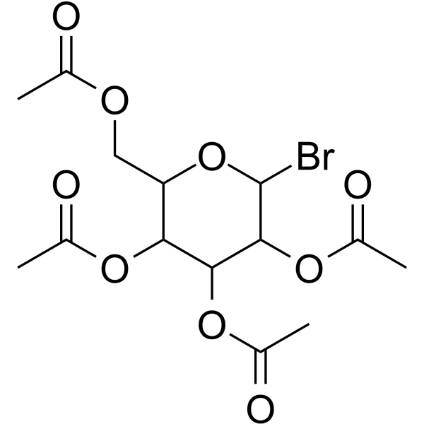 2,3,4,6-Tetra-o-acetyl-alpha-galactosylpyranosyl bromide Chemical Structure 2,3,4,6-Tetra-o-acetyl-alpha-galactosylpyranosyl bromide