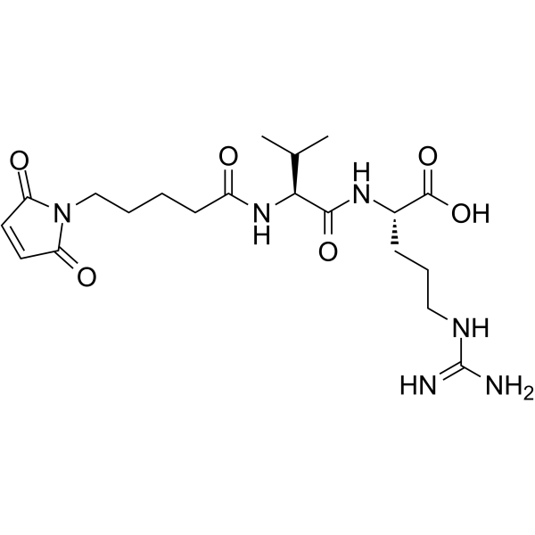 MC(C5)-Val-Cit Chemical Structure MC(C5)-Val-Cit