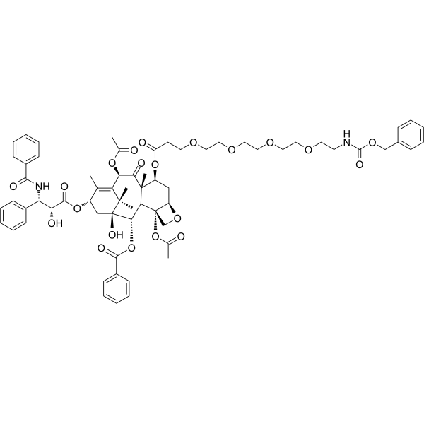 7-O-(Cbz-N-amido-PEG4)-paclitaxel