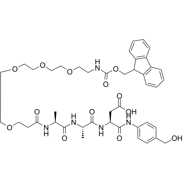 Fmoc-PEG4-Ala-Ala-Asn-PAB