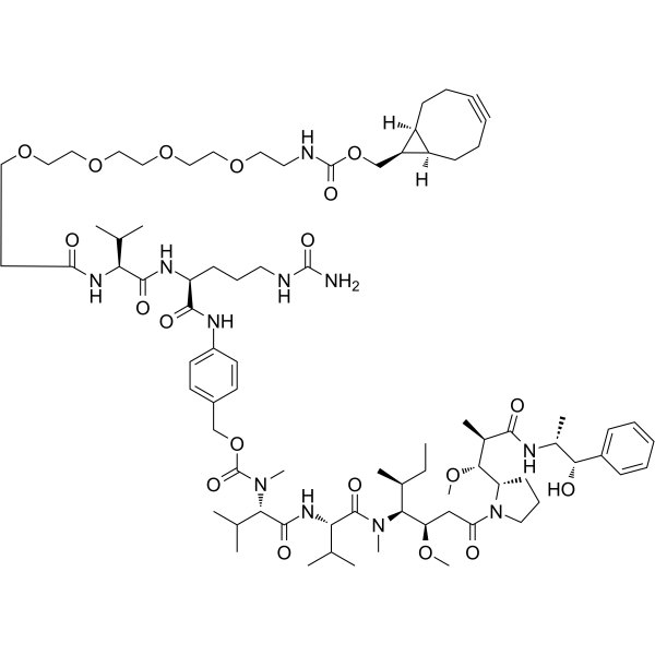 endo-BCN-PEG4-Val-Cit-PAB-MMAE