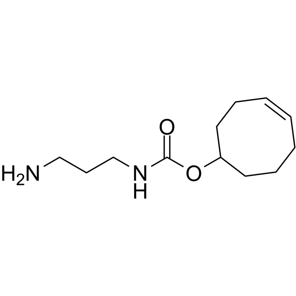 TCO-amine Chemical Structure TCO-amine