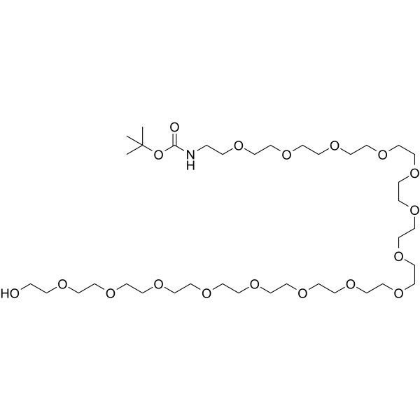 N-Boc-PEG16-alcohol Chemical Structure N-Boc-PEG16-alcohol