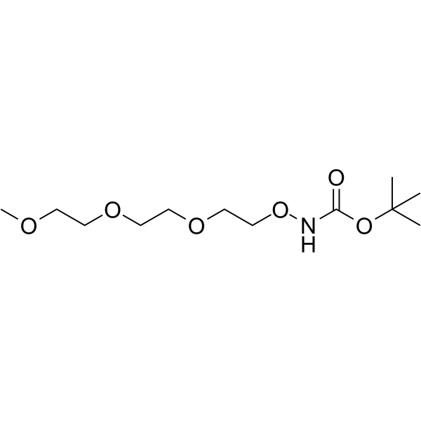 m-PEG3-aminooxy-Boc