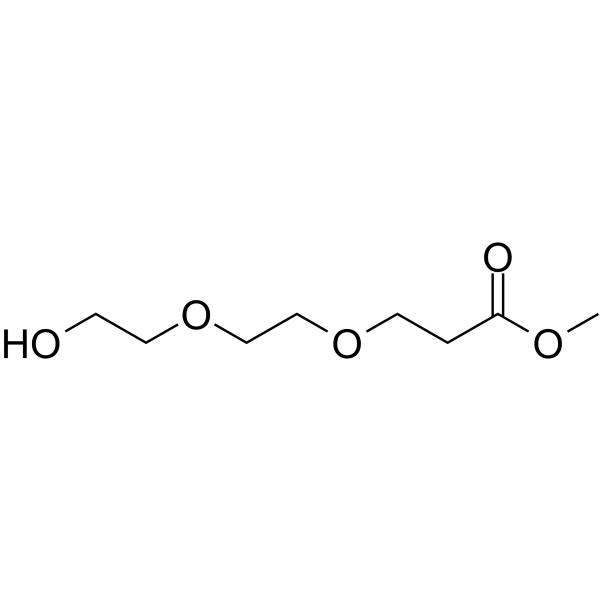 Hydroxy-PEG2-C2-methyl ester(Synonyms: Methyl 3-[2-(2-hydroxyethoxy)ethoxy]propanoate)