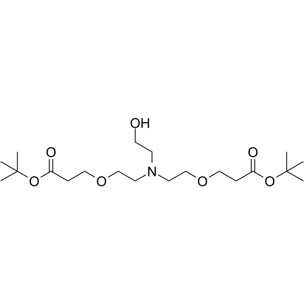 Hydroxy-Amino-bis(PEG1-C2-Boc)