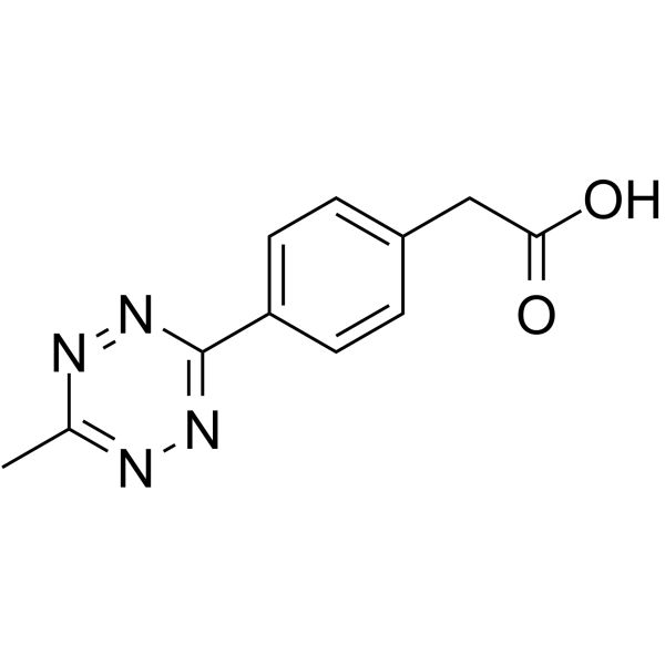 Methyltetrazine-acid Chemical Structure Methyltetrazine-acid