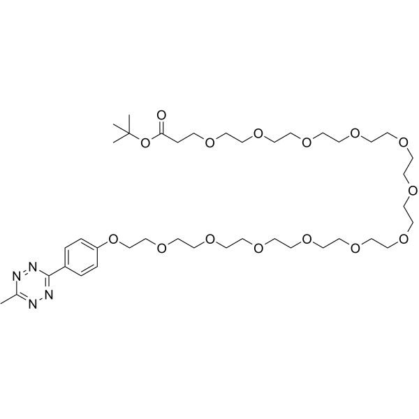 Methyltetrazine-PEG13-Boc Chemical Structure Methyltetrazine-PEG13-Boc