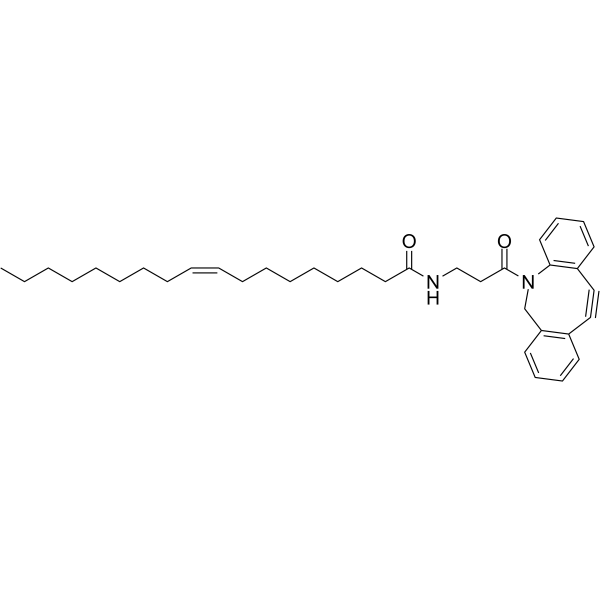 Oleic-DBCO Chemical Structure Oleic-DBCO