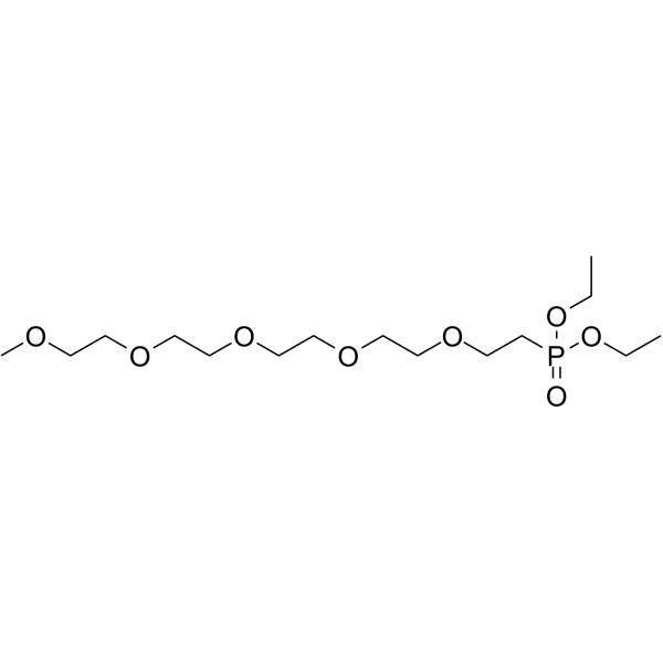 m-PEG5-phosphonic acid ethyl ester Chemical Structure m-PEG5-phosphonic acid ethyl ester