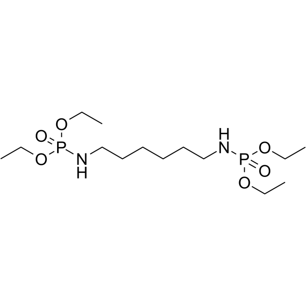 C6-Bis-phosphoramidic acid diethyl ester Chemical Structure C6-Bis-phosphoramidic acid diethyl ester