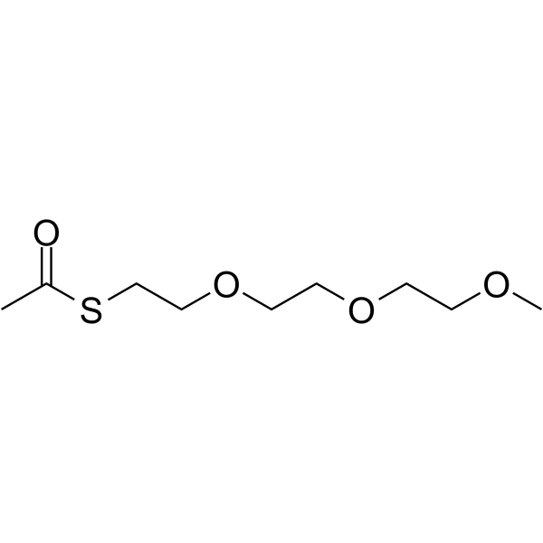 m-PEG3-S-Acetyl Chemical Structure m-PEG3-S-Acetyl