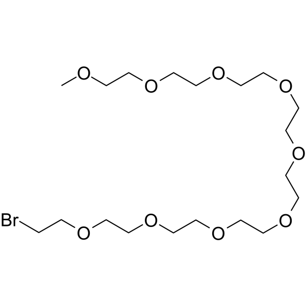 m-PEG9-Br Chemical Structure m-PEG9-Br