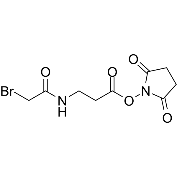 N-Succinimidyl 3-(Bromoacetamido)propionate(Synonyms: 3-(2-Bromoacetamido)propanoic acid NHS ester)