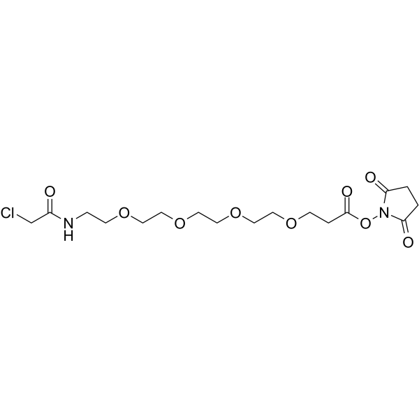 Chloroacetamido-PEG4-NHS ester