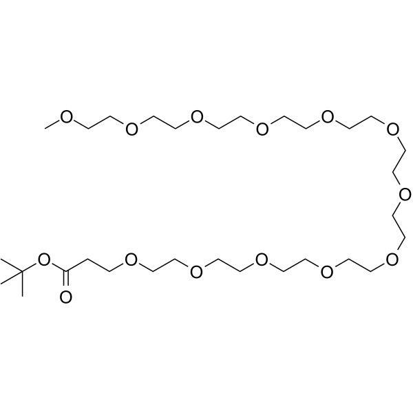 m-PEG12-Boc Chemical Structure m-PEG12-Boc