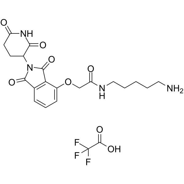 Thalidomide-O-amide-C5-NH2 TFA