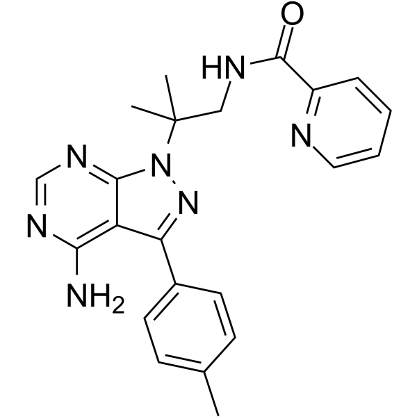 Desmethyl-WEHI-345 analog Chemical Structure Desmethyl-WEHI-345 analog