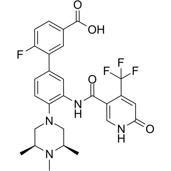 Dimethyl-F-OICR-9429-COOH Chemical Structure Dimethyl-F-OICR-9429-COOH
