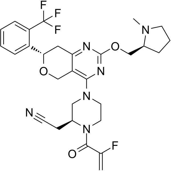 KRAS G12C inhibitor 26 Chemical Structure KRAS G12C inhibitor 26
